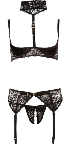 Abierta Fina - Hebe Set schwarz