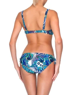 Anabel Arto - Cabrio Bikini mit Neckholder-Träger blau