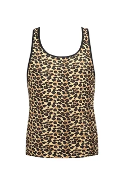 Anais - Herren Tank Top im Leoparden-Look