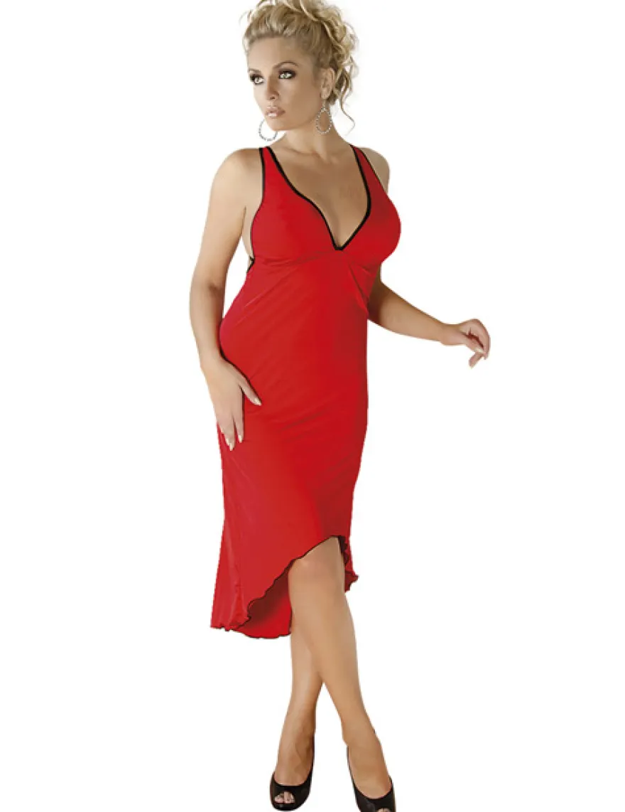 Andalea - langes Kleid M/1073 AN530532M rot
