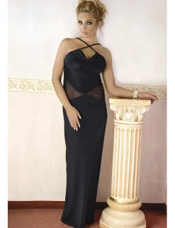 Andalea - langes Kleid M/1068 AN530487M schwarz