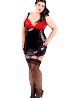 Andalea - Straps Negligee in Lack Optik ADE2019