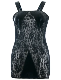 Andalea - Wetlook Chemise SB/1005 AN530865M schwarz