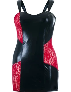 Andalea - Wetlook Chemise SB/1006 AN530870M schwarz/rot