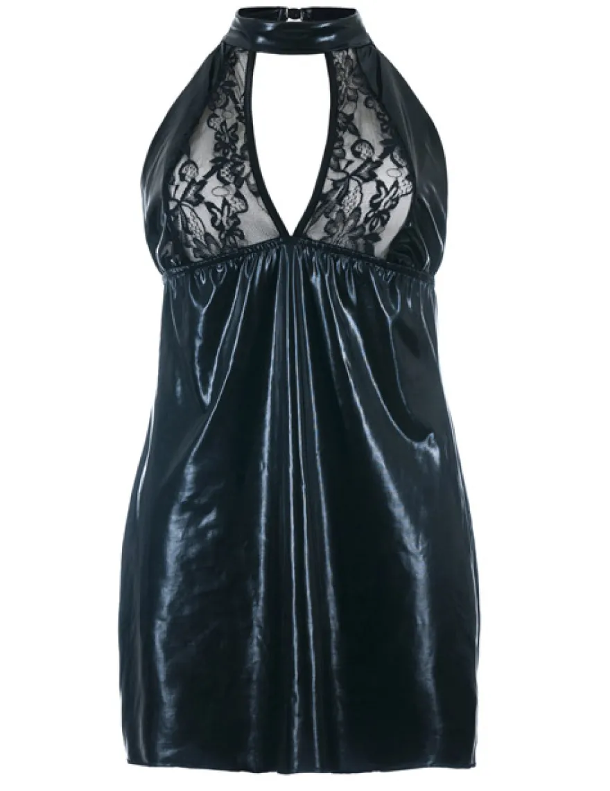 Andalea - Wetlook Chemise SB/1001 AN530845M schwarz