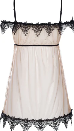axami - Babydoll & String V-8919 beige
