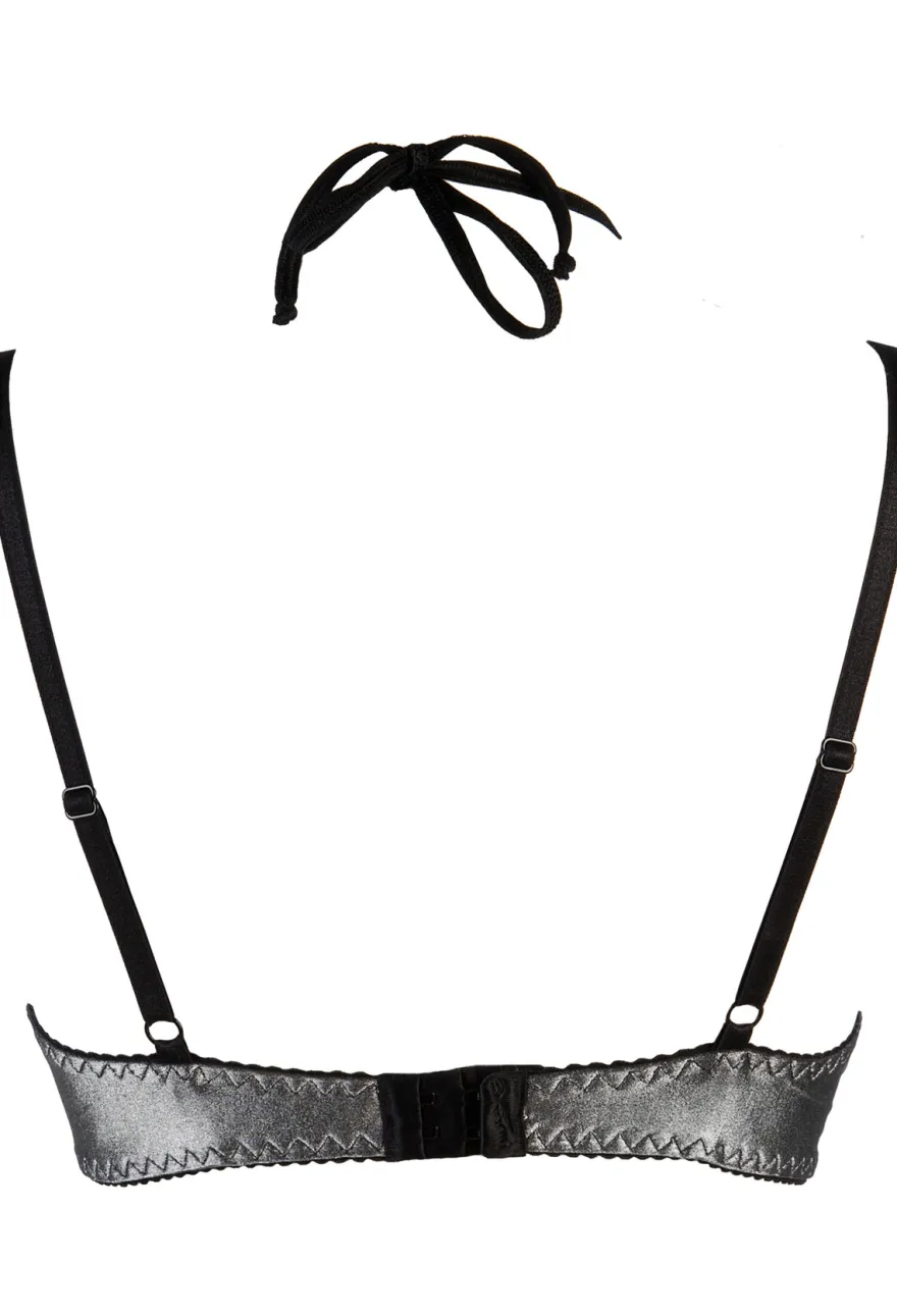 Axami - BH schwarz-silber