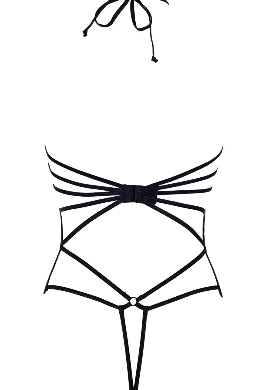 Axami - Body beige-schwarz
