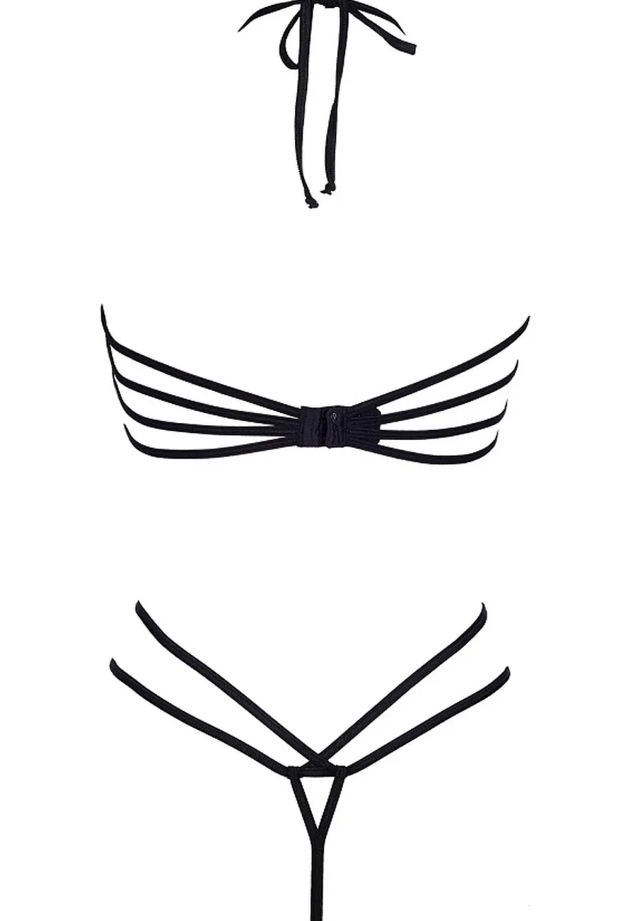 Axami - Body beige-schwarz