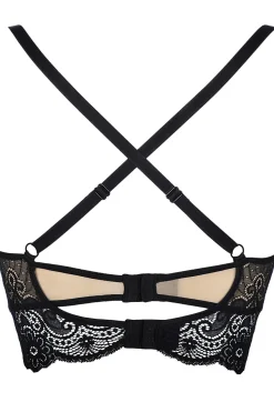 Axami - Longline-BH aus Spitze schwarz