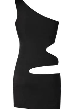 Axami - One-Shoulder Kleid mit Cut-Outs
