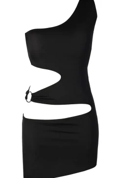 Axami - One-Shoulder Kleid mit Cut-Outs