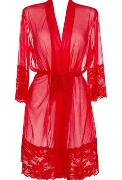 axami - Peignoir V-8860 red