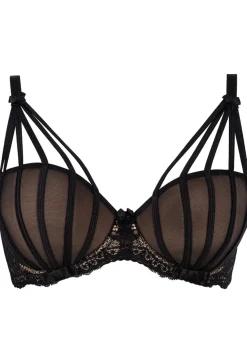 Axami - Push-Up BH schwarz-beige