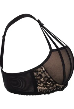 Axami - Push-Up BH schwarz-beige