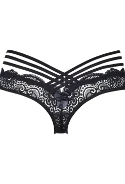 Axami - Riemchenstring mit Spitze