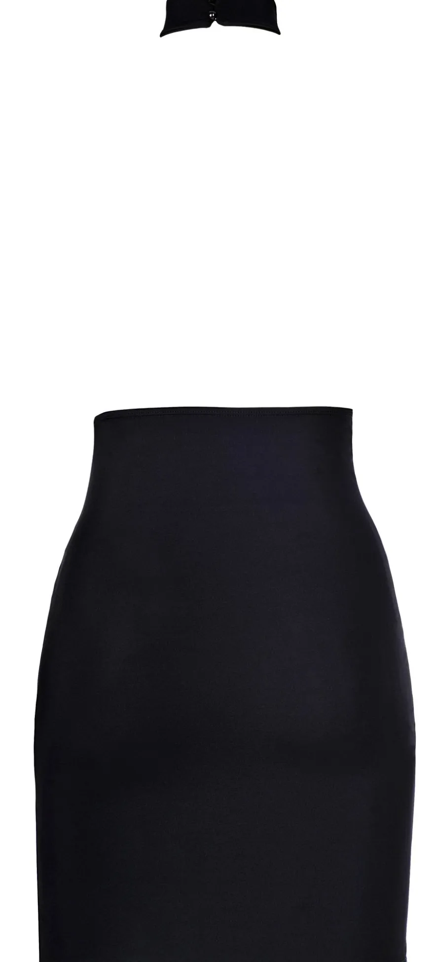 axami - Schulterfreies Minikleid V-9149 schwarz