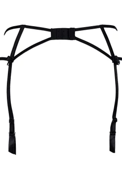 Axami - Strapsgürtel beige-schwarz