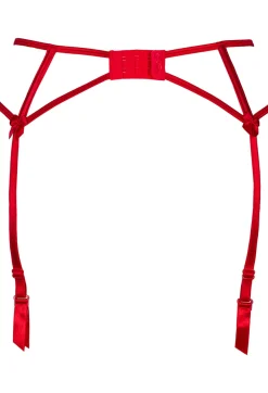 Axami - Strapsgürtel rot