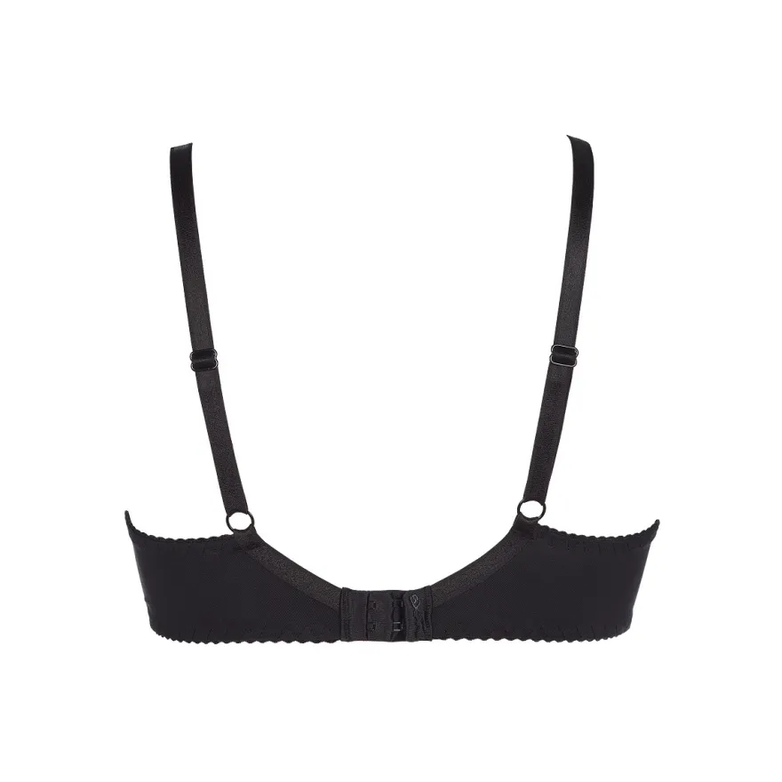 Axami - V-8461PS Plus Size bra pink-black 95F