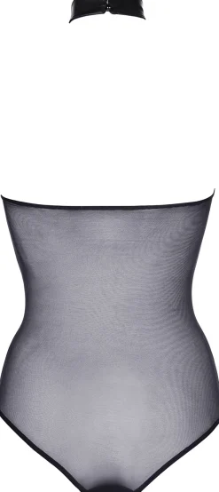 axami - Wetlook Body mit transparentem Akzent V-9150