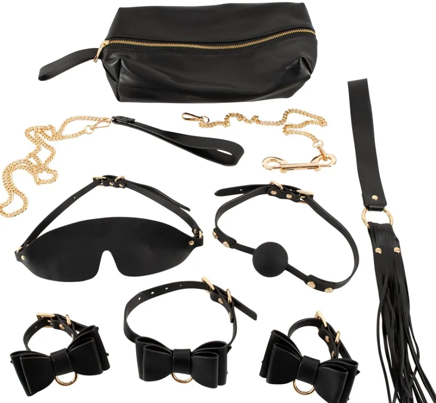Bad Kitty - Bondage Set schwarz