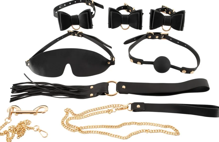 Bad Kitty - Bondage Set schwarz