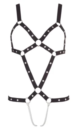 Bad Kitty - Harness aus Riemen