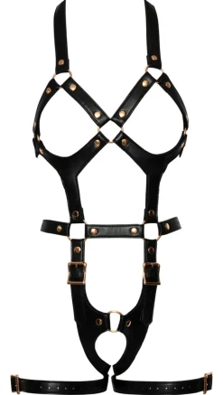 Bad Kitty - Harness in Lederoptik