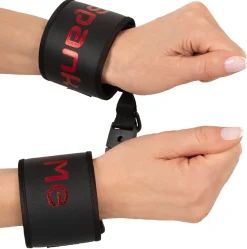 Bad Kitty - Spank me Cuffs schwarz/rot