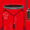 Bad Kitty - Spreader String mit Vibrator schwarz