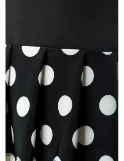 Belsira - Jersey-Kleid mit Puffärmeln