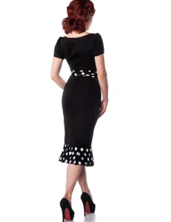 Belsira - Jersey-Kleid mit Puffärmeln