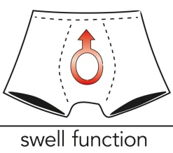 Black Level - Herren Lack-Slip mit Push-up Funktion