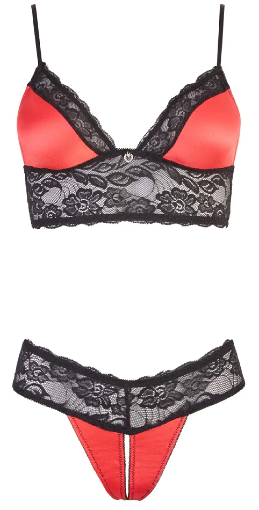 Cottelli Collection - BH Set mit rot
