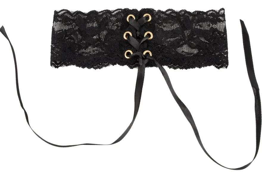 Cottelli Collection - Halsband Spitze schwarz