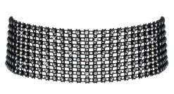 Cottelli Collection - Halsband mit Strasssteinchen