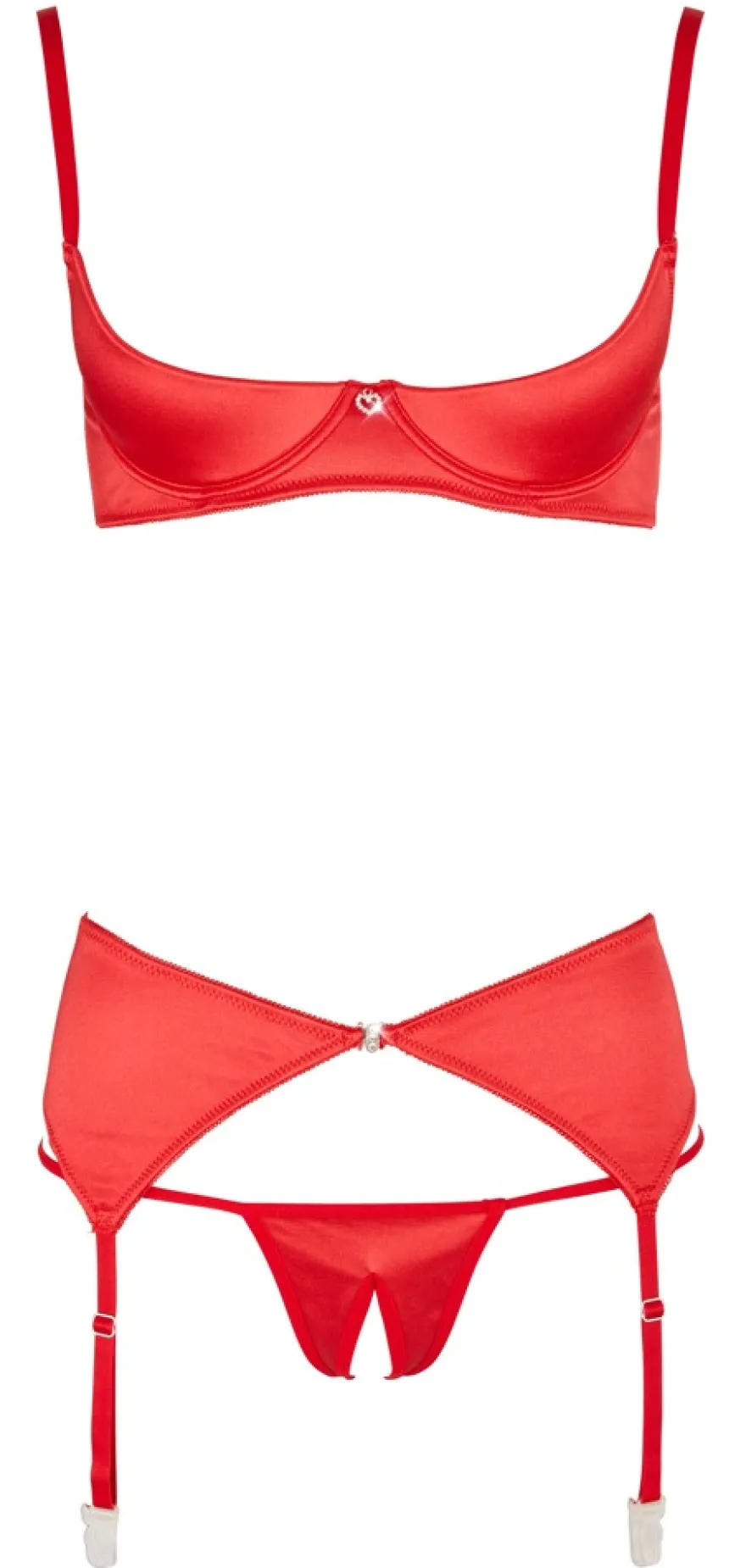 Cottelli Collection - Hebe Set rot
