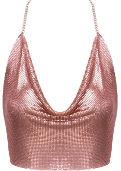 Cottelli Collection - Metall Top rosegold