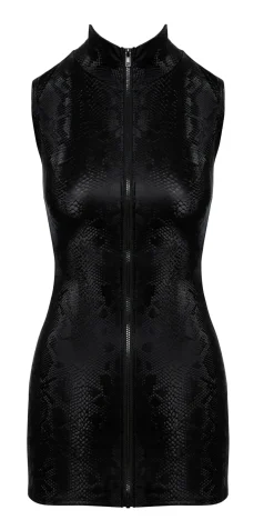 Cottelli Collection - Minikleid in Schlangenhaut-Optik