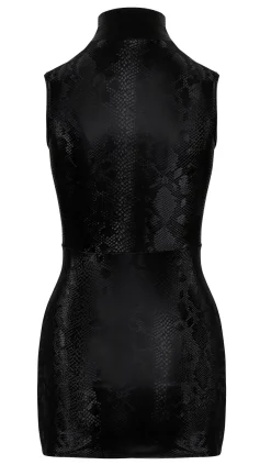 Cottelli Collection - Minikleid in Schlangenhaut-Optik