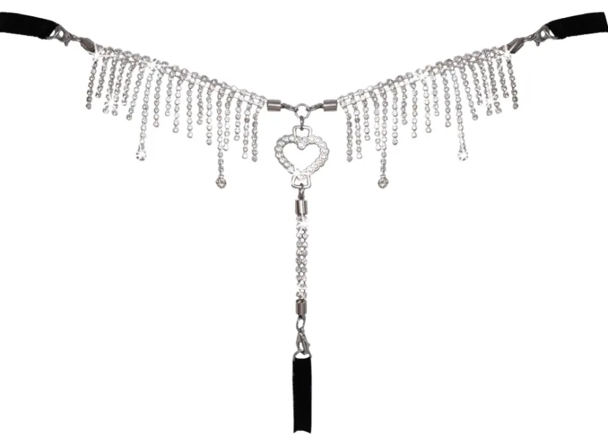 Cottelli Collection - Schmuck-String aus Spitze