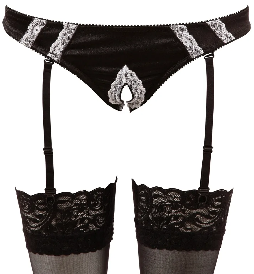 Cottelli Collection - Servier Set schwarz