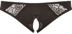 Cottelli Collection - Slip ouvert schwarz