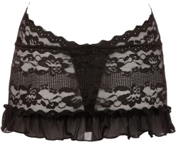 Cottelli Collection - Spitzenkleid schwarz