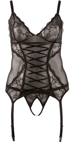 Cottelli Collection - Strapshemd schwarz
