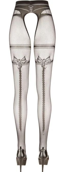 Cottelli Collection - Straps Strumpfhose schwarz