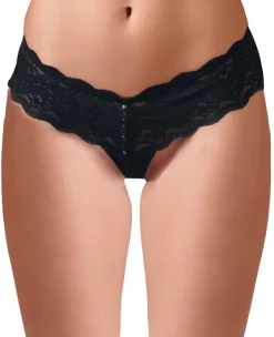 Cottelli Collection - String mit Perlenkette
