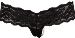 Cottelli Collection - String mit Perlenkette