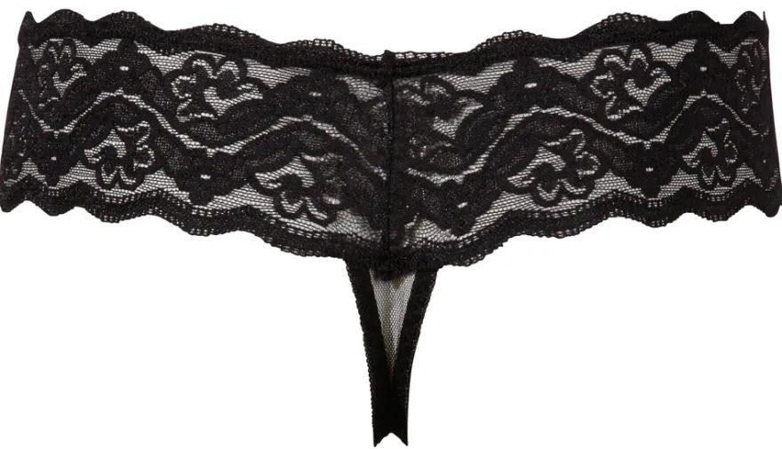 Cottelli Collection - String mit Perlenkette